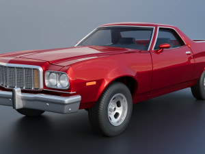 Ranchero 1974 Modelo de impresión 3D