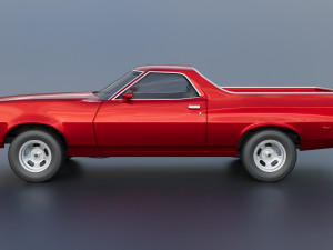 Ranchero 1974 Modelo de impresión 3D