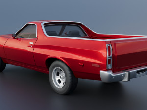 Ranchero 1974 Modelo de impresión 3D