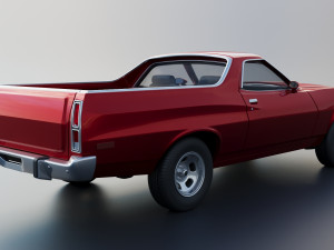 Ranchero 1974 Modelo de impresión 3D