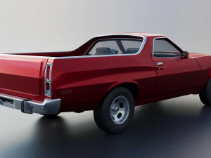 Ranchero 1974 3D Print Model
