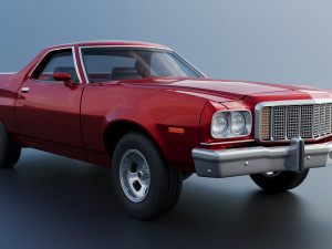 Ranchero 1974 Modelo de impresión 3D