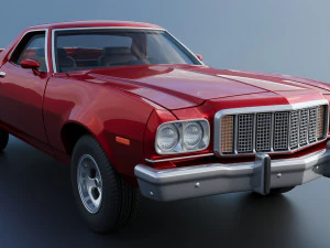 Ranchero 1974 3D Print Model