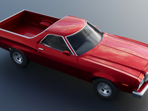 Ranchero 1974 Modelo de impresión 3D