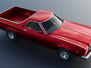 Ranchero 1974 3D Print Model