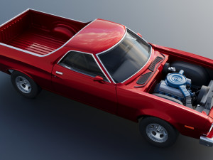 Ranchero 1974 Modelo de impresión 3D