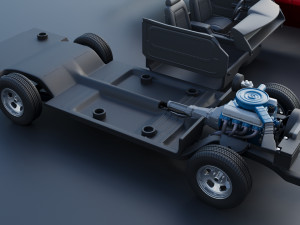 Ranchero 1974 Modelo de impresión 3D