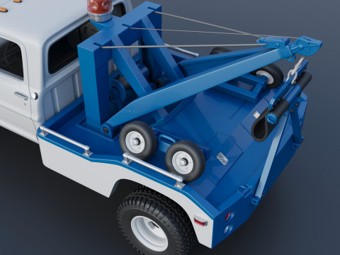 F-350 Wrecker 1969 Modelo de Impressão 3D