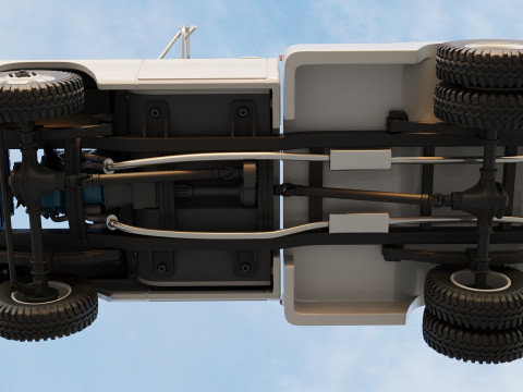 F-350 Wrecker 1969 Modelo de Impressão 3D