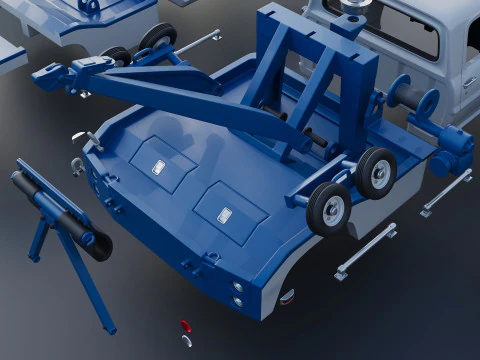 F-350 Wrecker 1969 3D Print Model