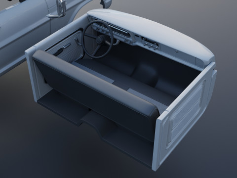 F-350 Wrecker 1969 Modelo de Impressão 3D