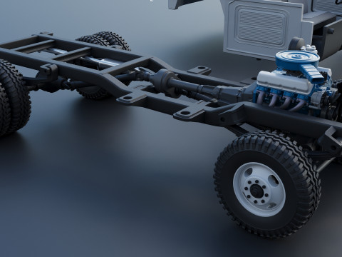 F-350 Wrecker 1969 Modelo de Impressão 3D