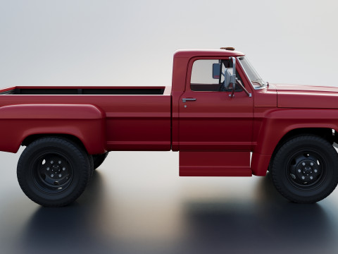 F-500 1967 3D Baskı Modeli