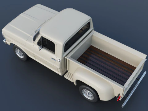 F-100 1970 3D Print Model