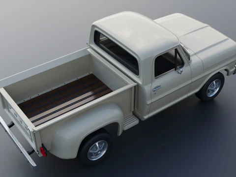 F-100 1970 3D Print Model