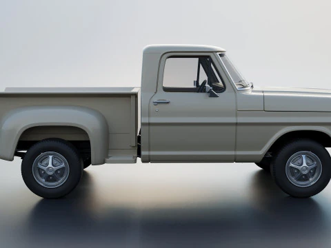 F-100 1970 3D Print Model