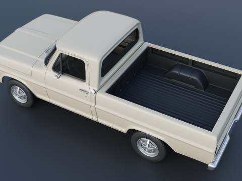 F-100 1970 3D 打印模型