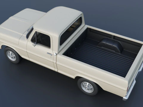 F-100 1970 3D Print Model