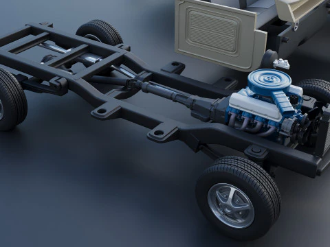 F-100 1970 3D Print Model