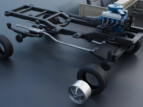 F-100 1970 3D Print Model