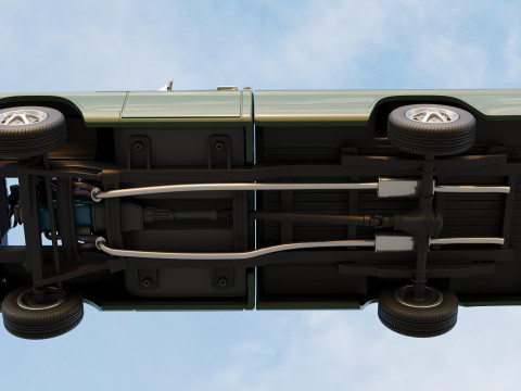 F-100 Camper 1970 Modelo de Impressão 3D