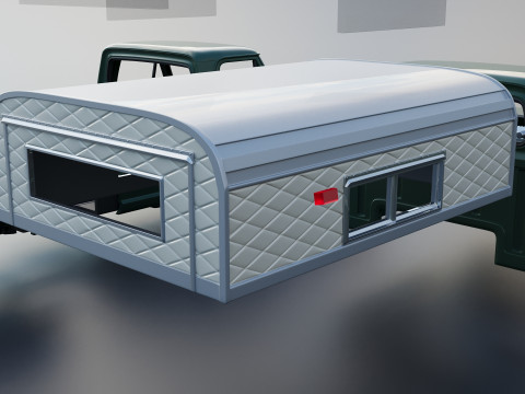 F-100 Camper 1970 Modelo de Impressão 3D