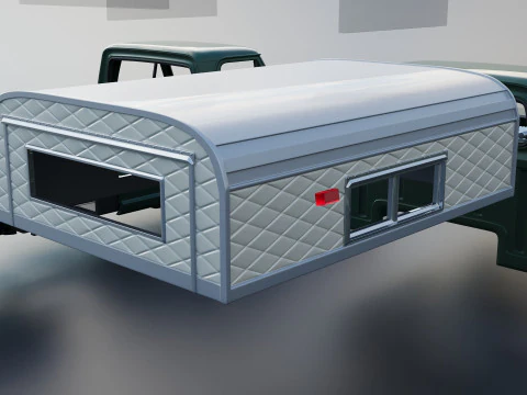 F-100 Camper 1970 3D Print Model