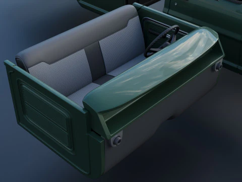 F-100 Camper 1970 3D Print Model