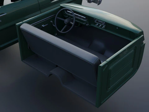 F-100 Camper 1970 3D Print Model