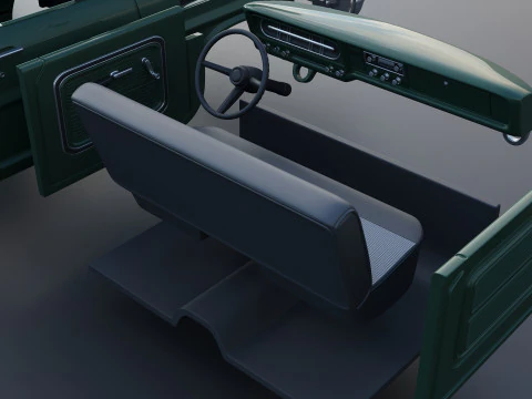 F-100 Camper 1970 3D Print Model
