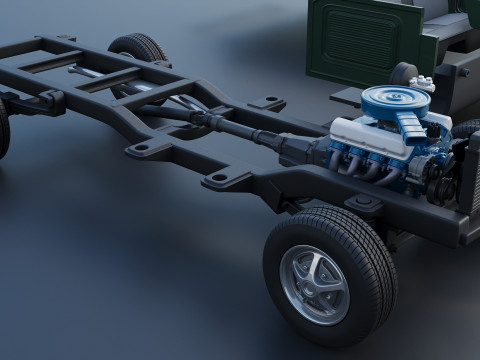 F-100 Camper 1970 Modelo de Impressão 3D