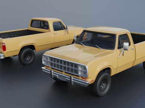 Dodge Power Wagon W150 1979 Modelo de Impressão 3D