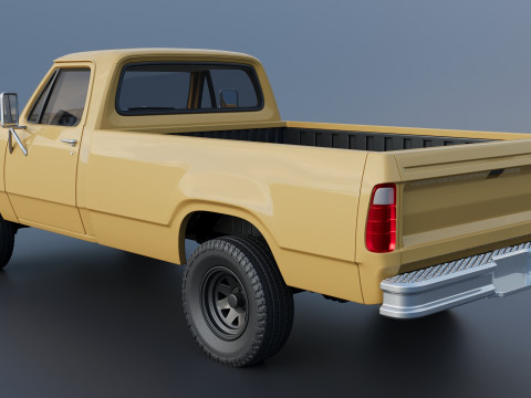 Dodge Power Wagon W150 1979 Modelo de Impressão 3D