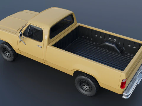 Dodge Power Wagon W150 1979 3D Print Model