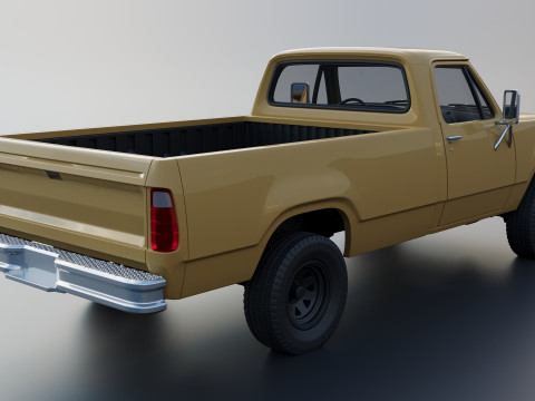Dodge Power Wagon W150 1979 Modelo de Impressão 3D