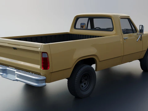 Dodge Power Wagon W150 1979 3D Print Model