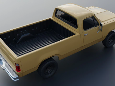 Dodge Power Wagon W150 1979 3D Print Model