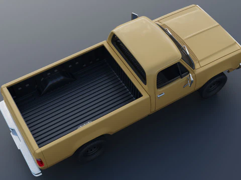 Dodge Power Wagon W150 1979 3D Print Model