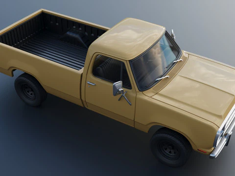 Dodge Power Wagon W150 1979 3D Print Model