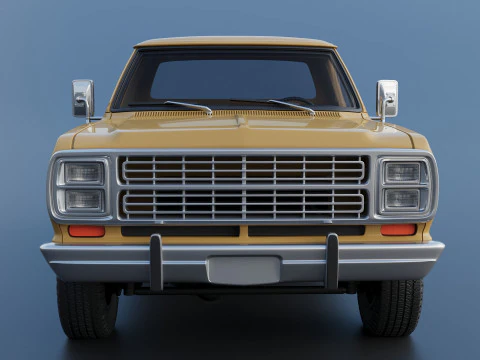 Dodge Power Wagon W150 1979 3D Print Model