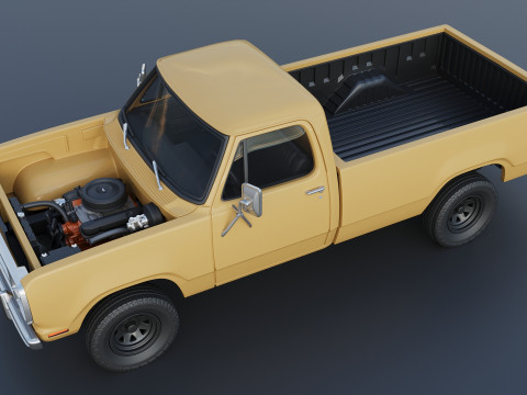 Dodge Power Wagon W150 1979 Modelo de Impressão 3D