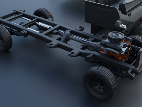 Dodge Power Wagon W150 1979 Modelo de Impressão 3D