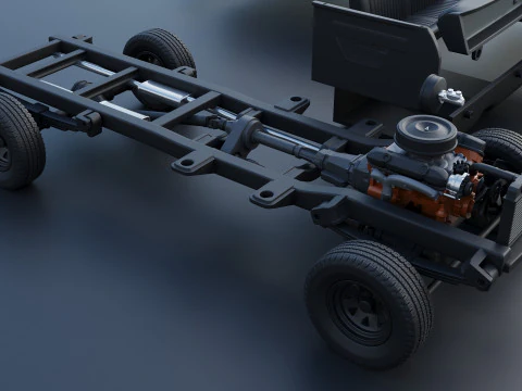 Dodge Power Wagon W150 1979 3D Print Model