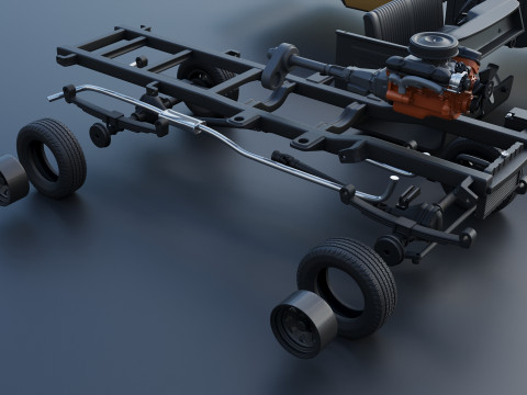 Dodge Power Wagon W150 1979 Modelo de Impressão 3D