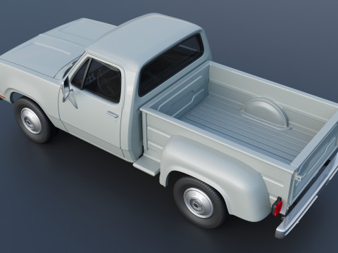 Dodge Pickup D100 1972 Modelo de Impressão 3D