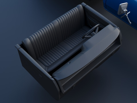 Dodge Pickup D100 1974 Modèles 3D en vedette