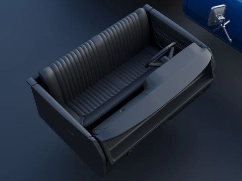 Dodge Pickup D100 1974 3D Print Model