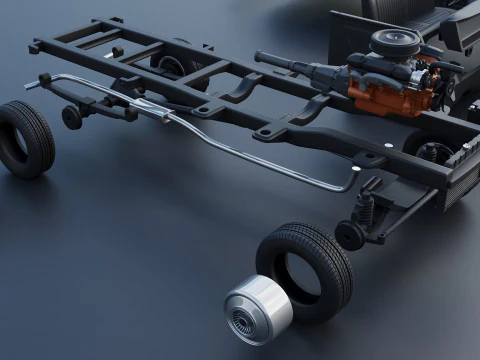 Dodge Pickup D100 1974 3D Print Model