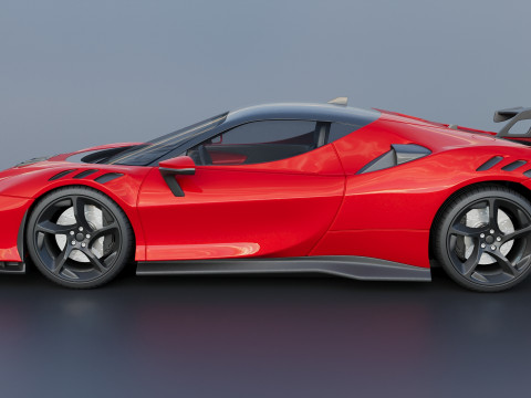 Ferrari SF90 XX 3D Print Model