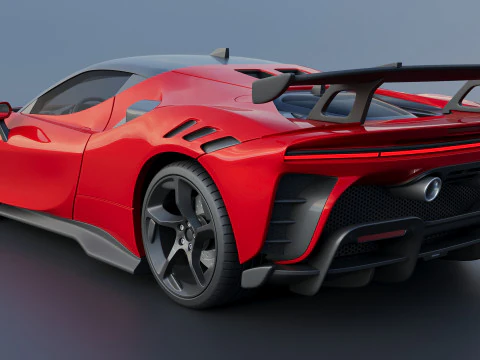 Ferrari SF90 XX 3D Print Model